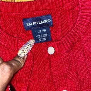 Ralph Lauren Big Girls Sweater